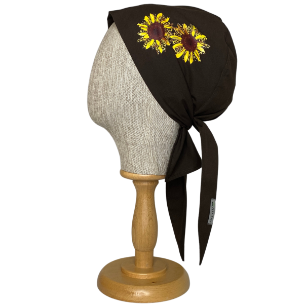 KAHVE AYÇİÇEĞİ LEOPAR CERRAHİ ENSE BONE