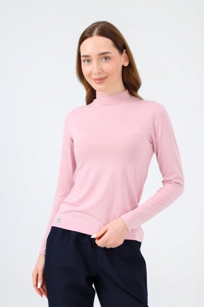 BALIKÇI YAKA BODY KOYU PUDRA