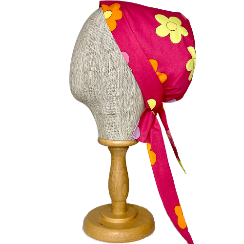 RENKLİ ÇİÇEK DESEN CERRAHİ ENSE BONE