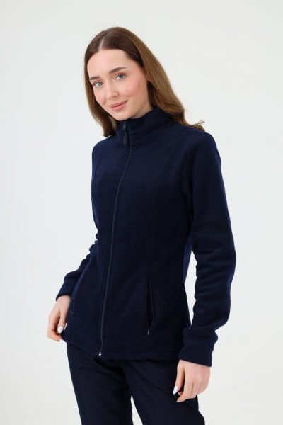 KADIN POLAR CEKET LACİVERT