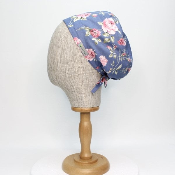 PASTEL ÇİÇEK DESEN CERRAHİ KLASİK BONE