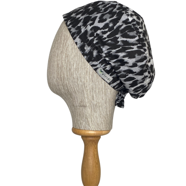 SİYAH LEOPAR DESEN CERRAHİ KLASİK BONE