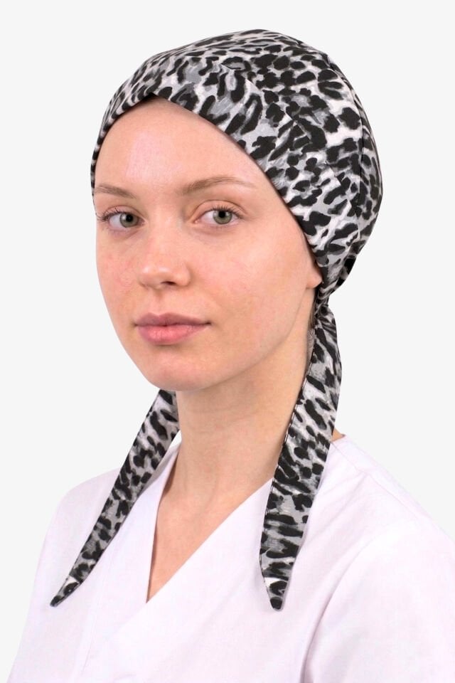 SİYAH LEOPAR DESEN CERRAHİ ENSE BONE