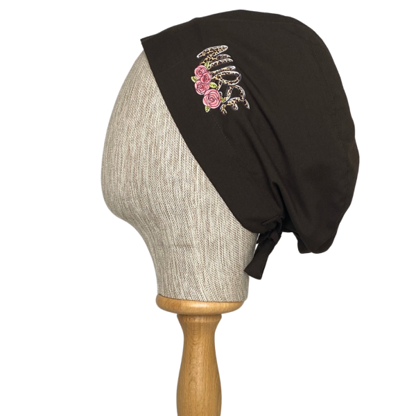 KAHVE GÜL LEOPAR CERRAHİ BÜYÜK KLASİK BONE