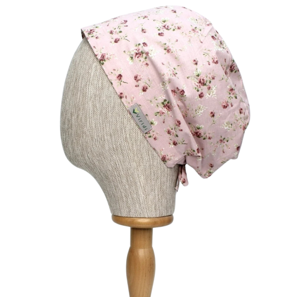 PEMBE ÇİÇEK DESEN CERRAHİ KLASİK BONE