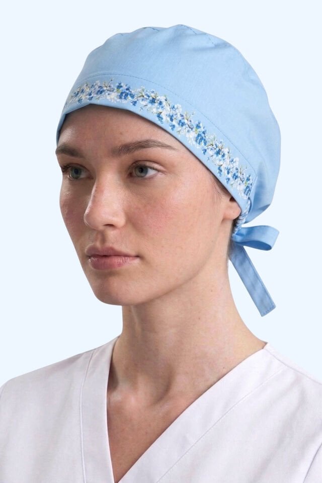 PASTEL MAVİ BLOOM CERRAHİ KLASİK BONE