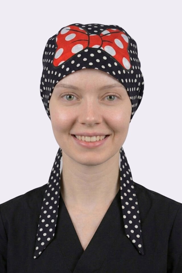 MINNIE MOUSE KIRMIZI CERRAHİ ENSE BONE