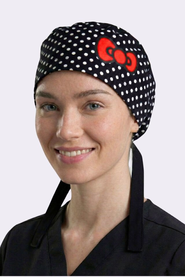 HELLO KITTY KIRMIZI CERRAHİ KLASİK BONE