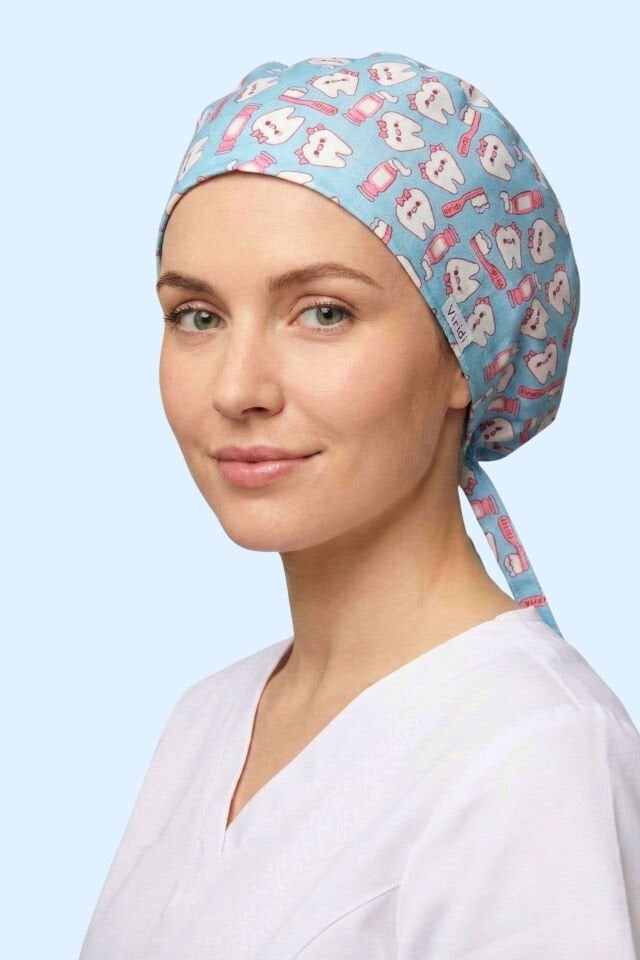 DİŞ DESEN MAVİ CERRAHİ BÜYÜK KLASİK BONE